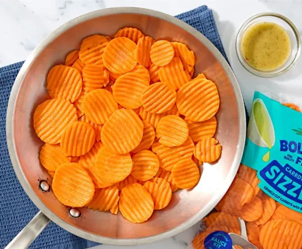 Bolthouse Farms Carrot Sizzler Garlic Herb in a serving bowl