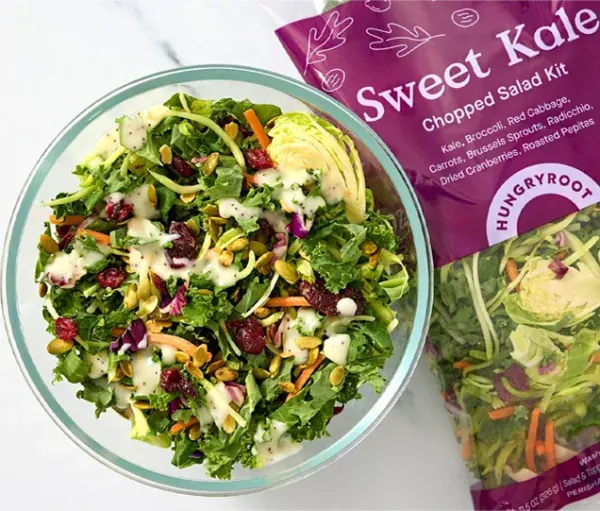 Hungryroot Sweet Kale Salad Kit ingredients
