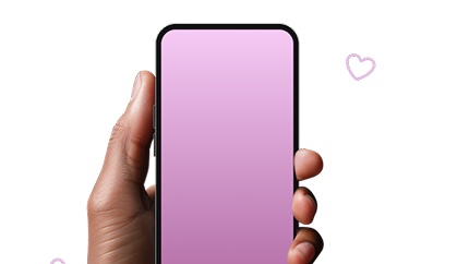 A hand holding a phone showing the Hungryroot quiz