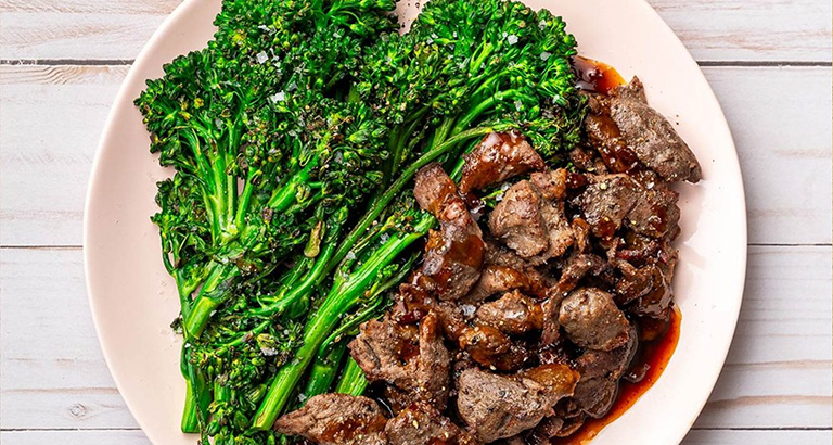 Honey Garlic Beef + Broccoli