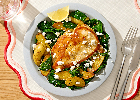 Pan-Seared Cod with Herb Butter Sauce