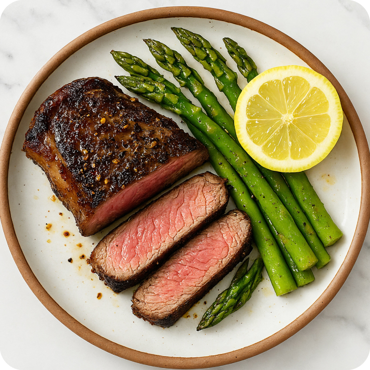Steak protein meal