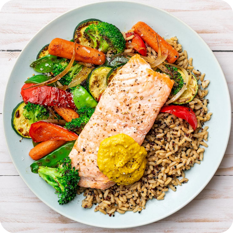 Salmon protein meal