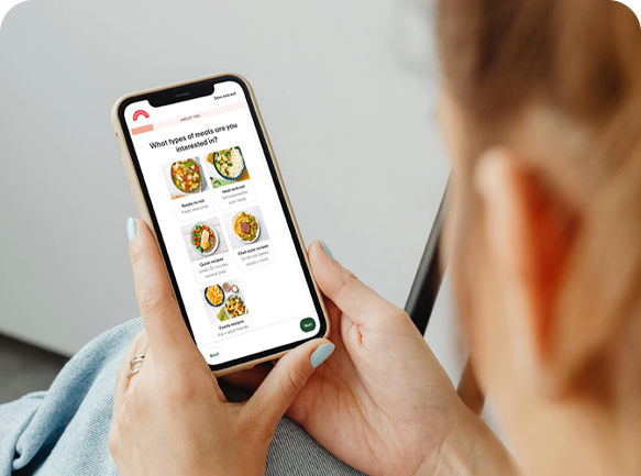 Fill out a quiz about how you usually grocery shop