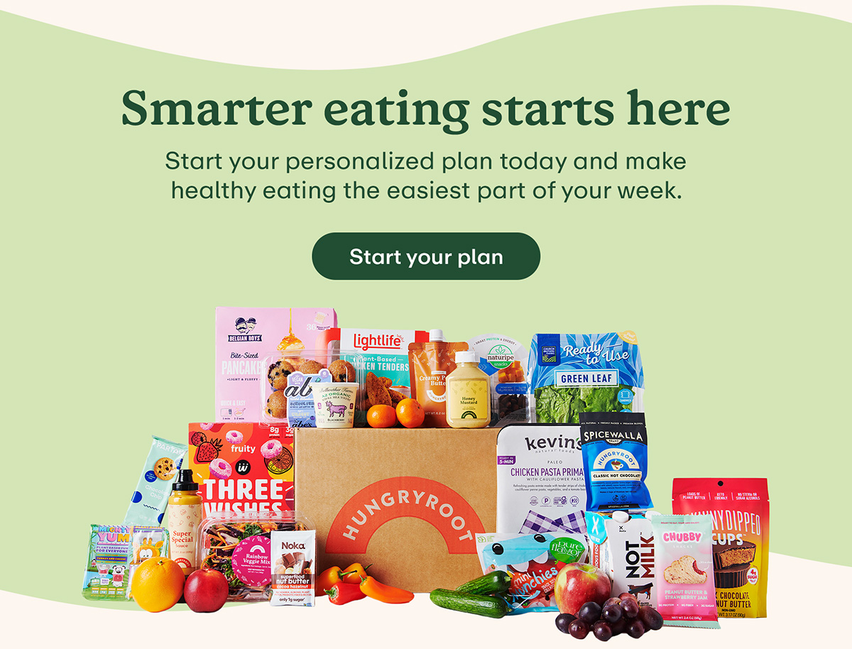 Smarter eating starts here. Start your personalized plan today and make healthy eating the easiest part of your week.