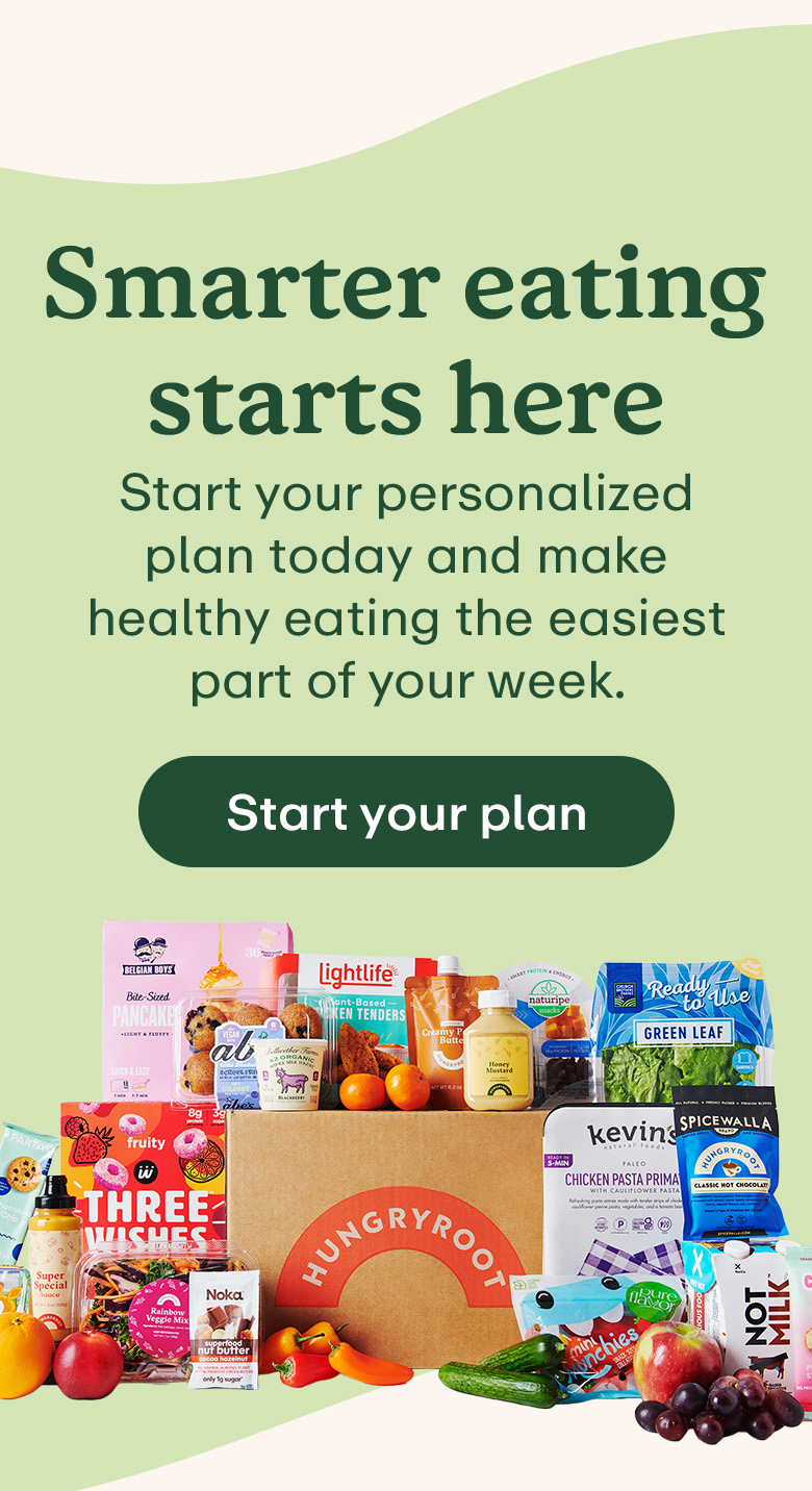 Smarter eating starts here. Start your personalized plan today and make healthy eating the easiest part of your week.